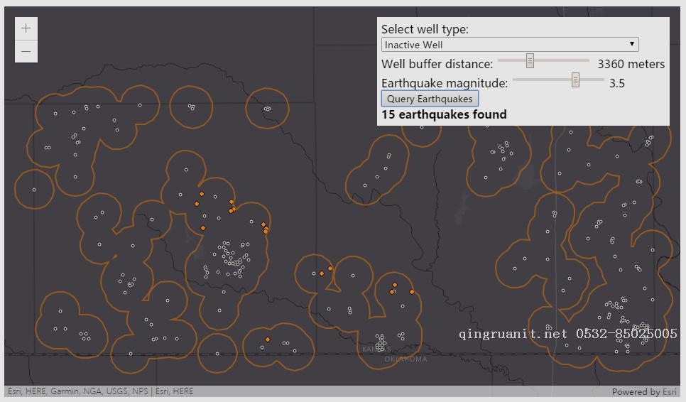 ArcGIS API for JavaScript 4.2学习笔记[20] 使用缓冲区结合Query对象进行地震点查询【重温异步操作思想】-Java培训,做最负责任的教育,学习改变命运,软件学习,再就业,大学生如何就业,帮大学生找到好工作,lphotoshop培训,电脑培训,电脑维修培训,移动软件开发培训,网站设计培训,网站建设培训